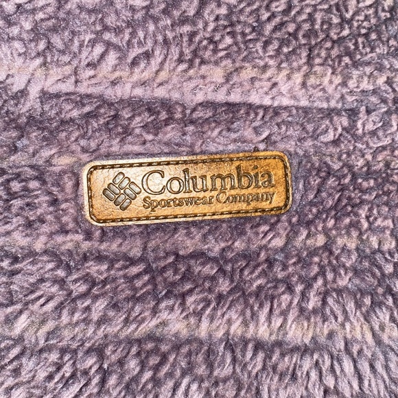 Columbia Purple Fuzzy Jacket - Picture 5 of 5